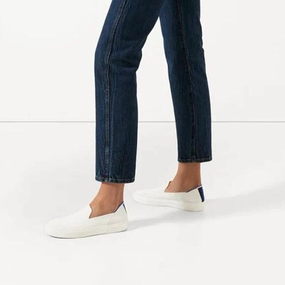 Rothy’s‎ The Original Slip On Sneaker Bright White Women’s Size 7 - Picture 1 of 11